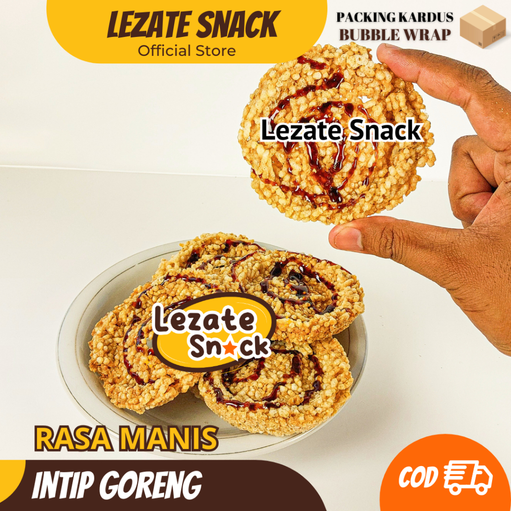 

Intip Goreng Manis Asli Solo Isi 10 Pcs Murah Renyah Gurih / Snack Intip Madu Intip Goreng Tumpuk Susun Mini Kerak Nasi Khas Jogja LEZATE SNACK