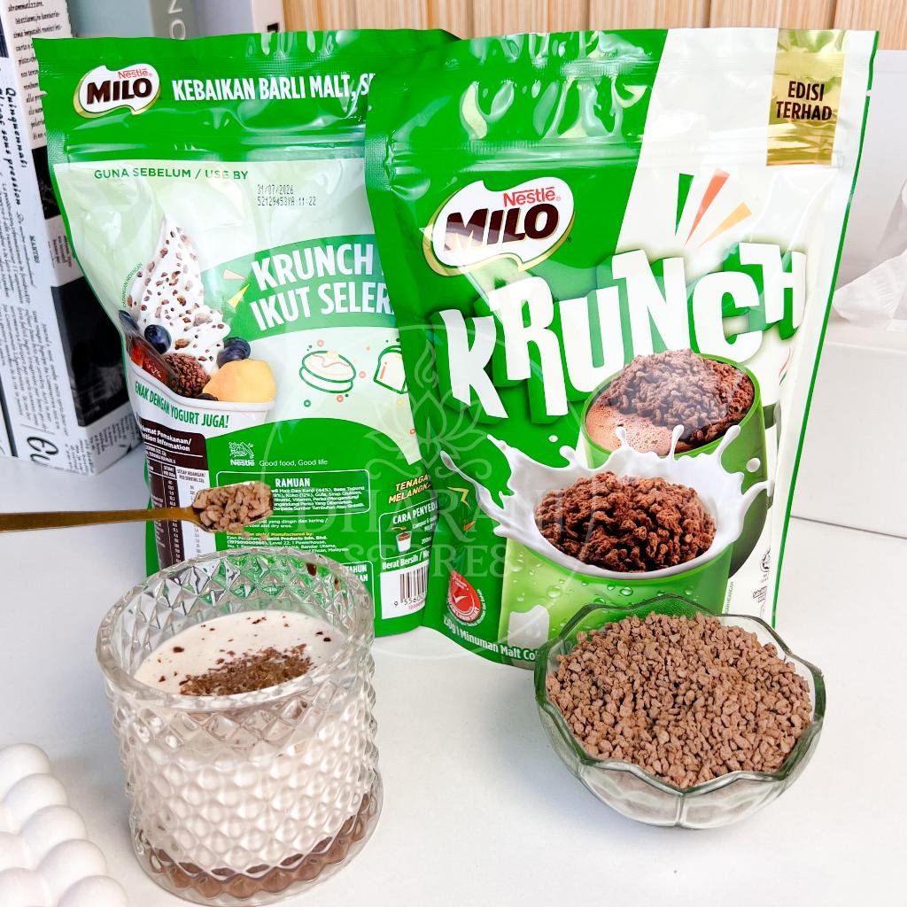 

MILO KRUNCH CHOCO MALT 150G / MILO KRUNCH MALT COKELAT BERKHASIAT
