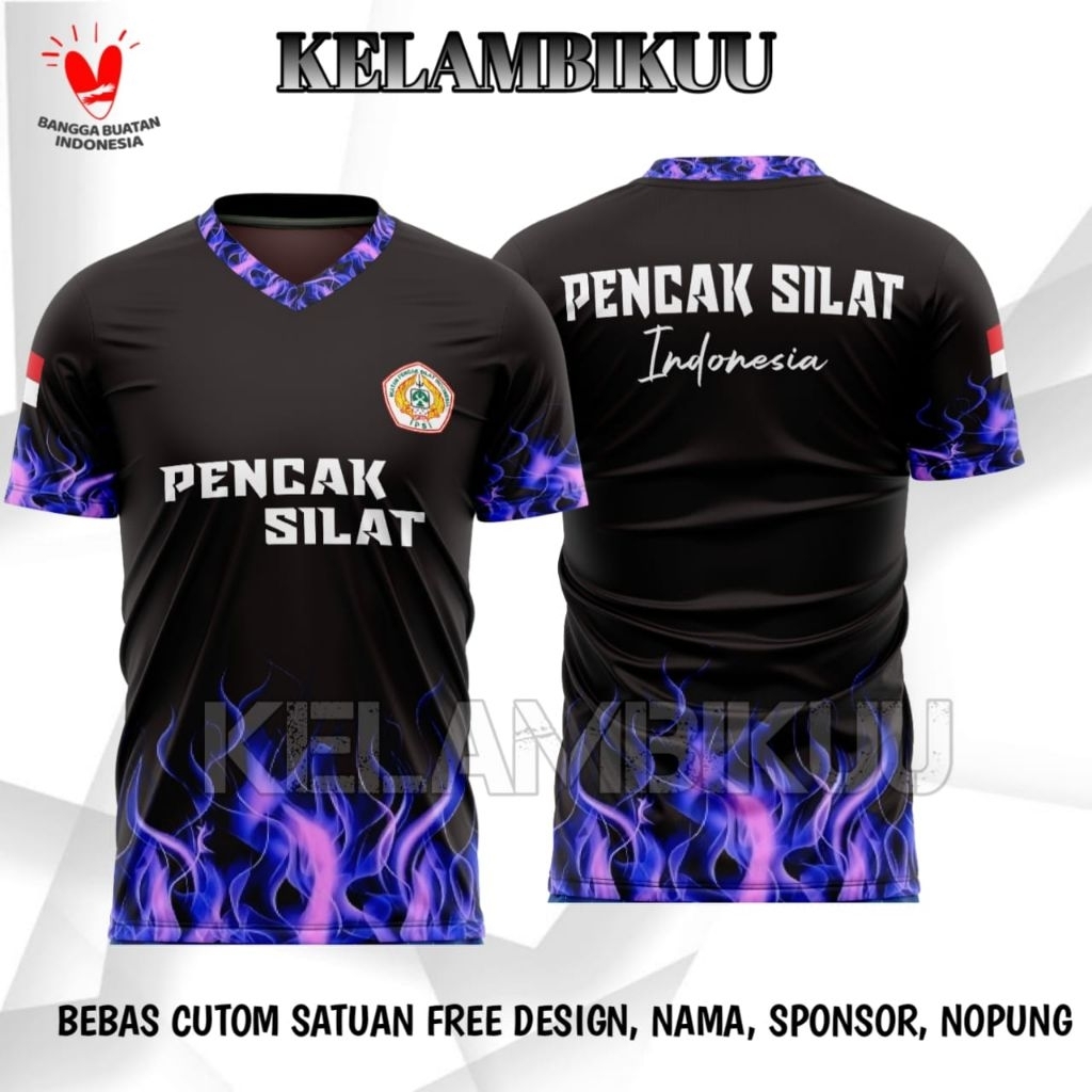 JERSEY PENCAK SILAT TERBARU/BAJU PENCAK SILAT MURAH/JERSEY PENCAK SILAT CUSTOM/KAOS PENCAK SILAT