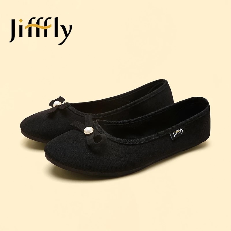 JIFFFLY Flat shoes Wanita Terbaru Kekinian sepatu flat shoes wanita sepatu cewek flat shoes
