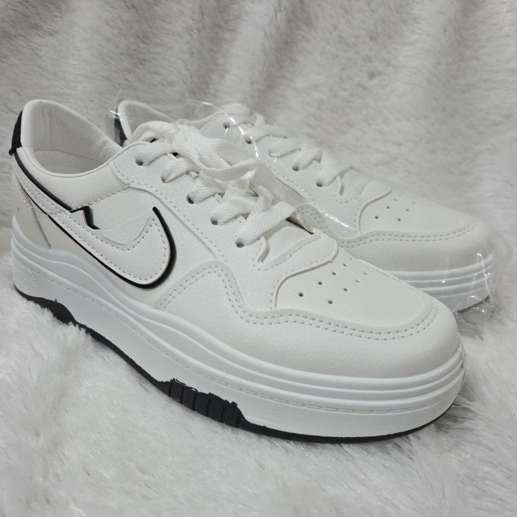 Sepatu sneakers sport putih dewasa laki laki perempuan B6812