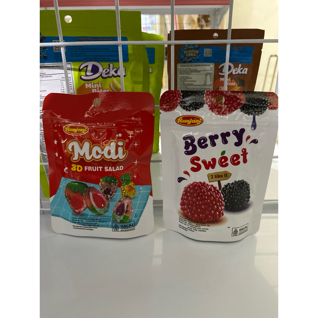 Jelly Ranjani Modi / Berry Sweet rasa buah 40gr