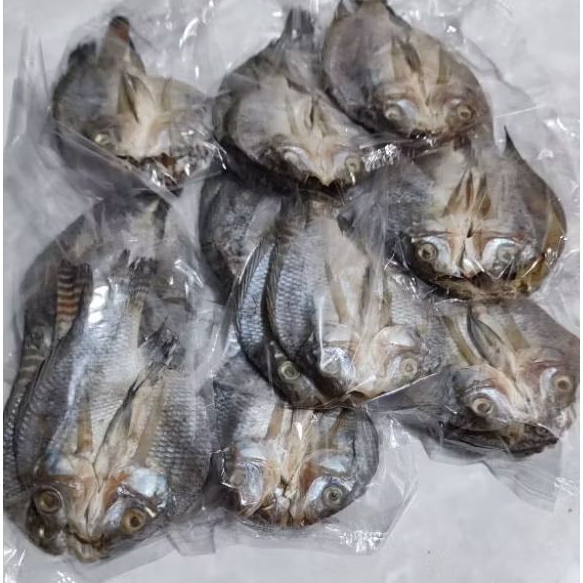 

Ikan Asin Mujaer kemasan plastik harga 3 rb