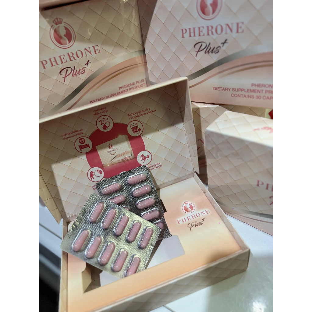 PHERONE PLUS 20 TABLET ECERAN VITAMIN SUPLEMEN KECANTIKAN WANITA PRODUK ORIGINAL ASLI 100% KULIT CER