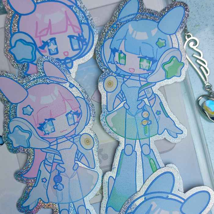 

[ ORIGINAL ] cherriimi - Voyager Holo Sticker Sets