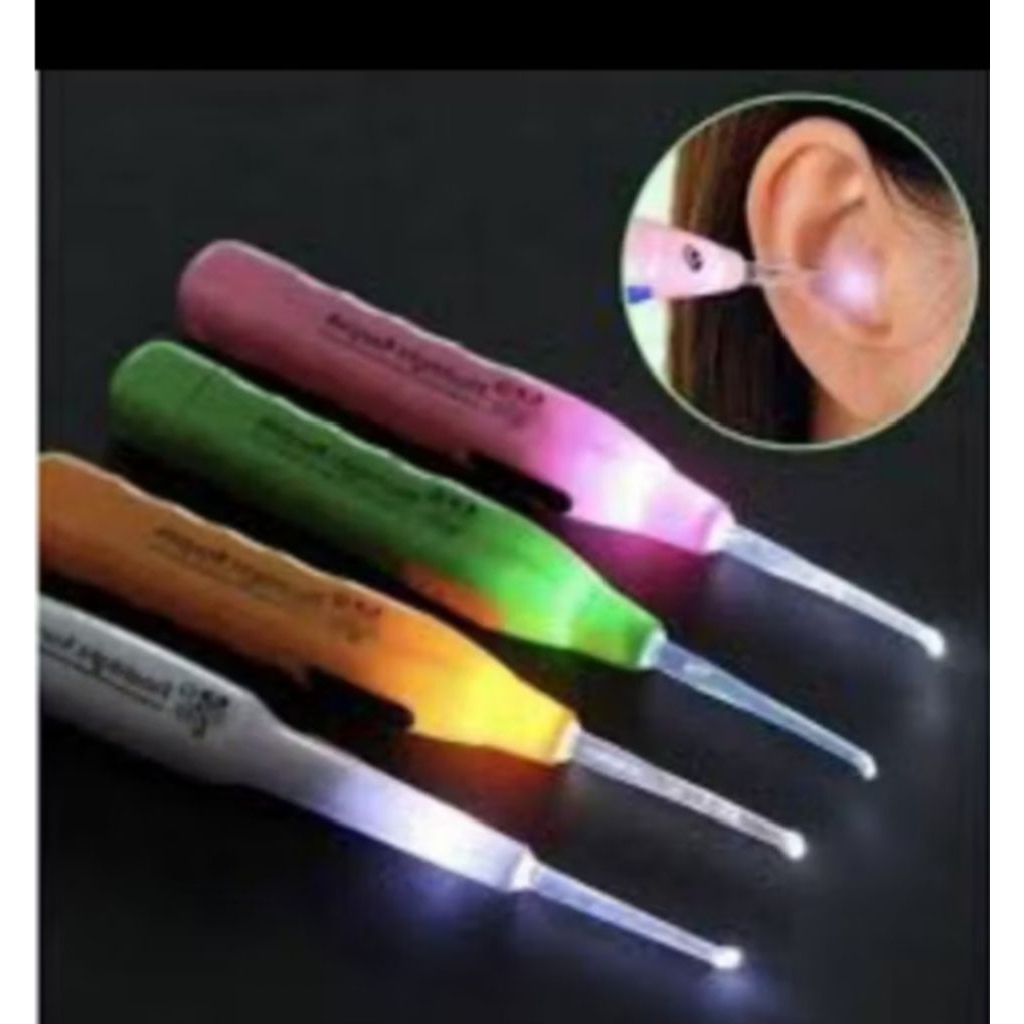 korek kuping led/korek kuping nyala