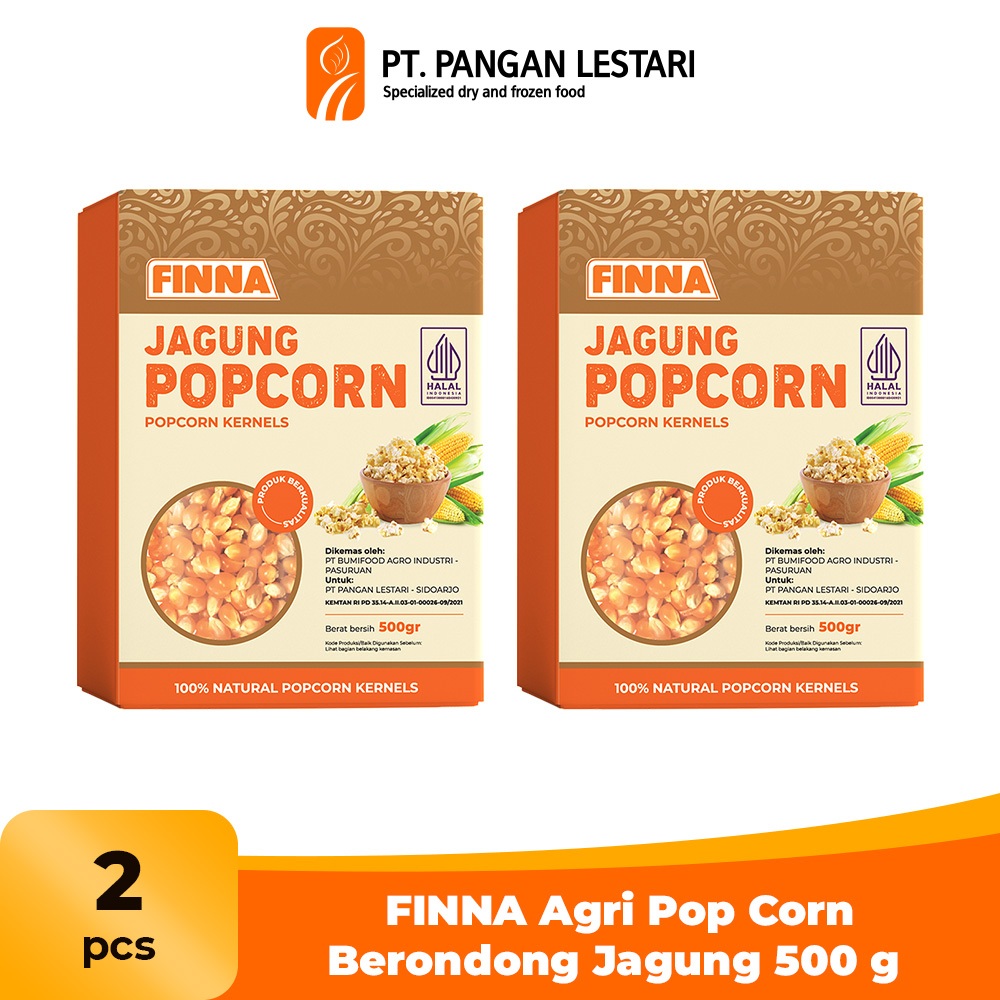 

FINNA Agri Pop Corn Berondong Jagung - Single dan Twinpack