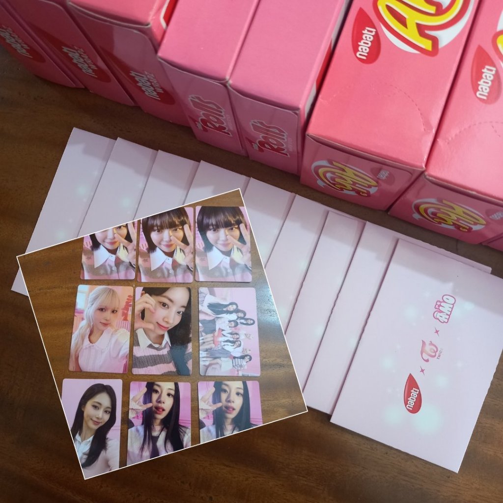 TWICE X NABATI X AMO PHOTOCARD PC