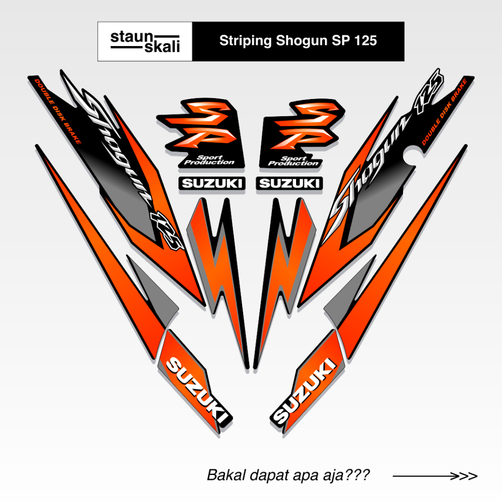 Striping Shogun SP 125 Variasi (10) 2005 2006