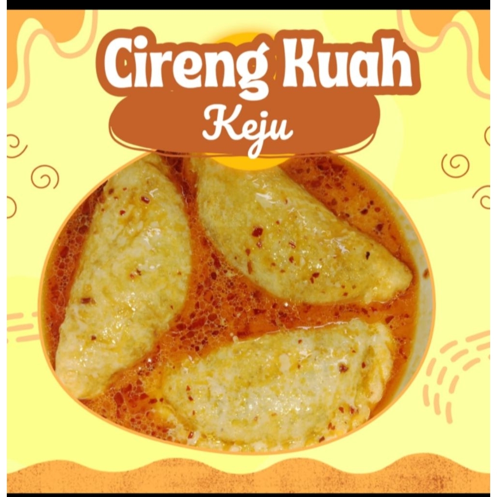 

cireng kuah keju-cireng kuah chilioil-cireng isi