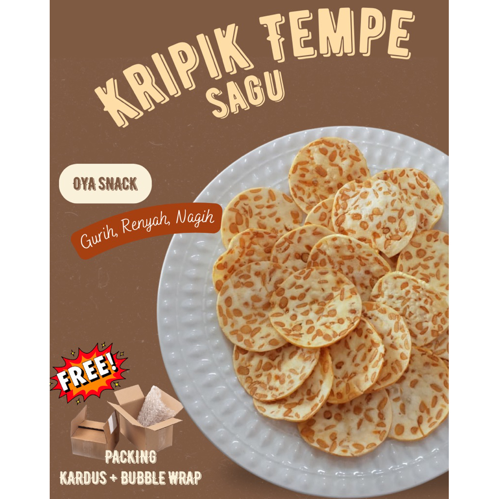 

Tempe Sagu - 250 gr & 500 gr