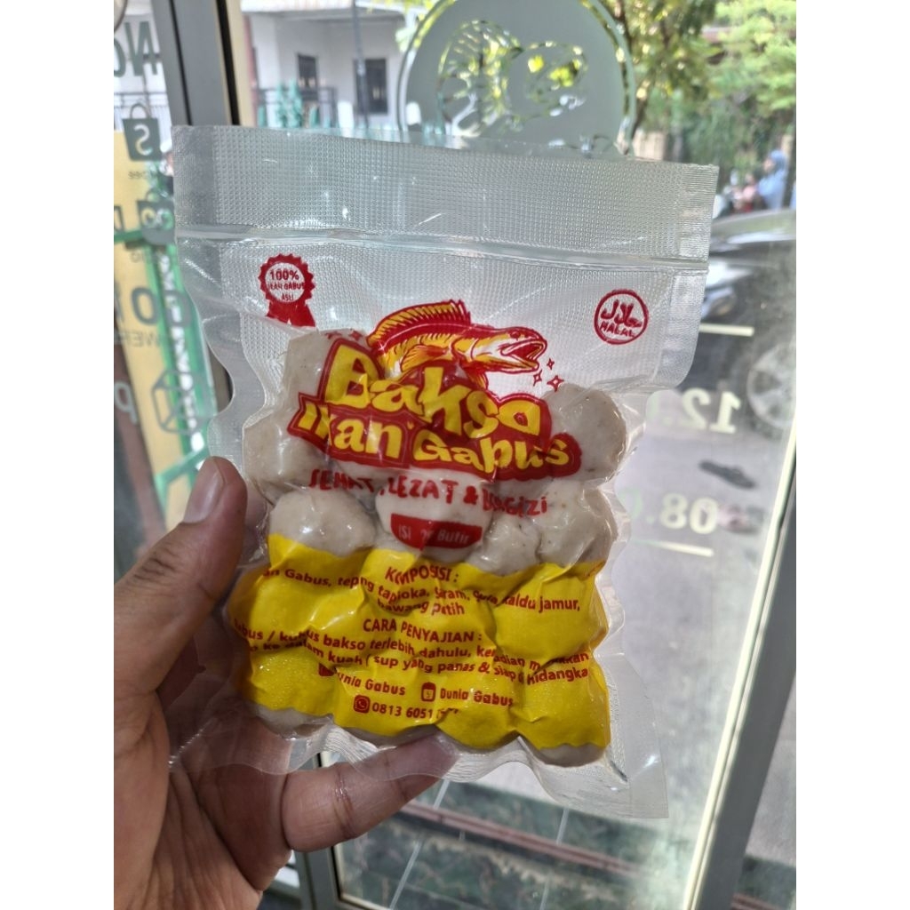

Bakso Ikan Gabus