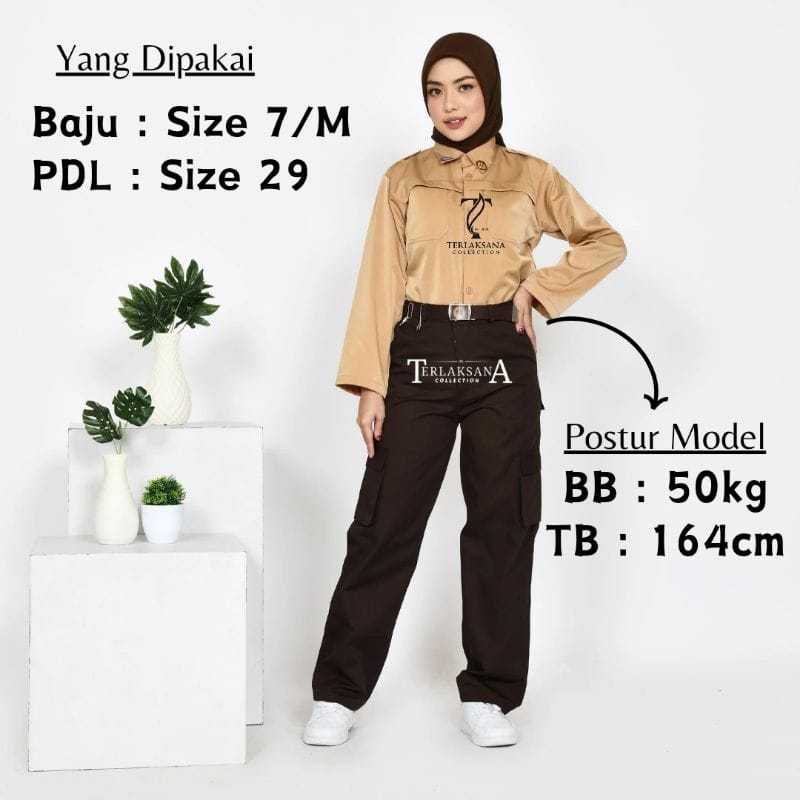 CELANA PDL PRAMUKA CARGO SD SMP SMA TERBARU PEREMPUAN DAN LAKI LAKI