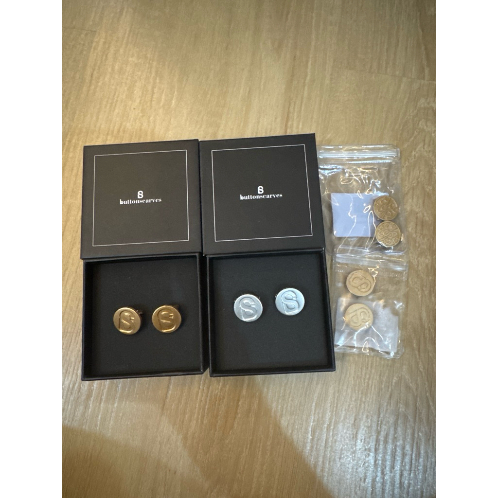 Brooch pin dagu buttonscarves isi 2