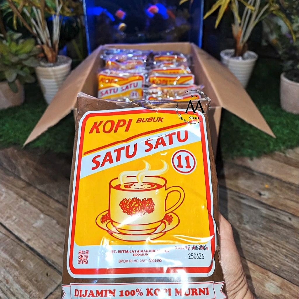 

KOPI BUBUK SATU SATU ORIGINAL Netto 250gram Exp 26