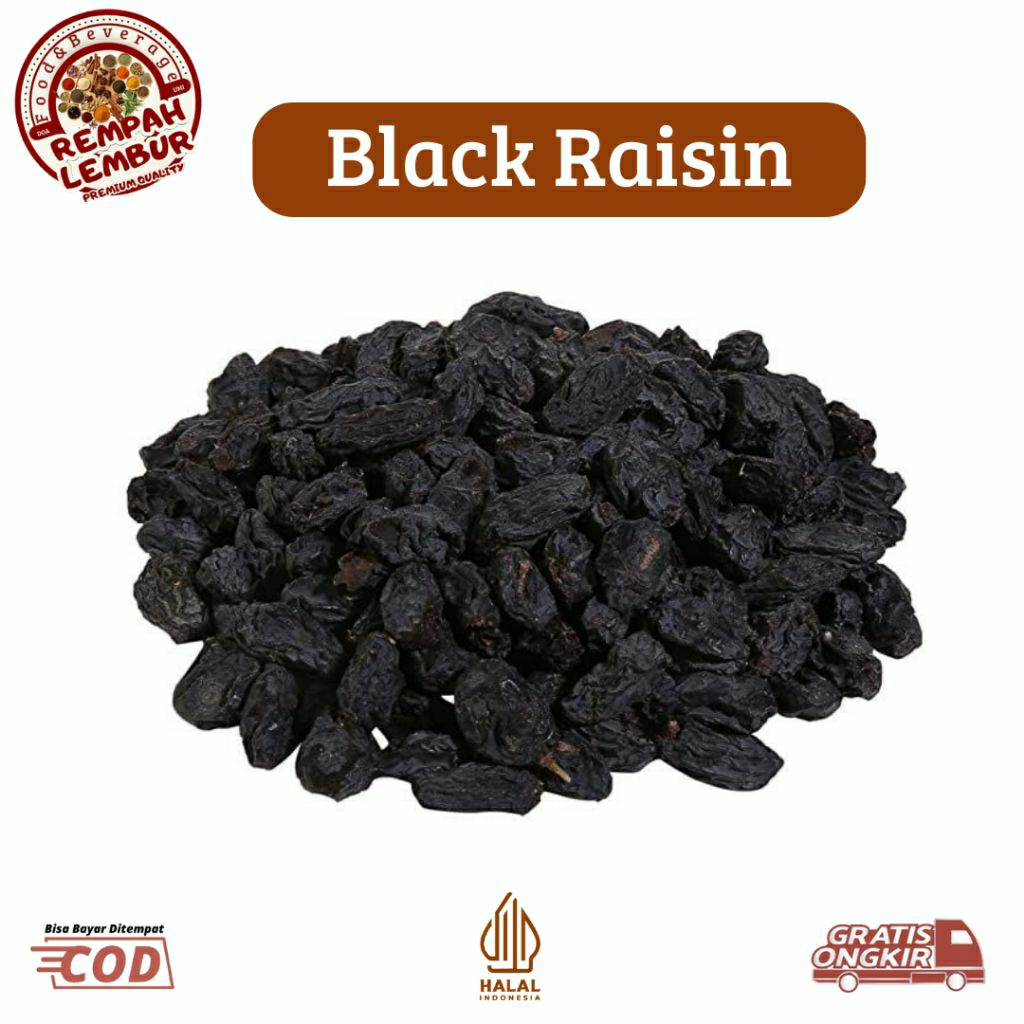 

Kismis Hitam / Black Raisin 25 Gr