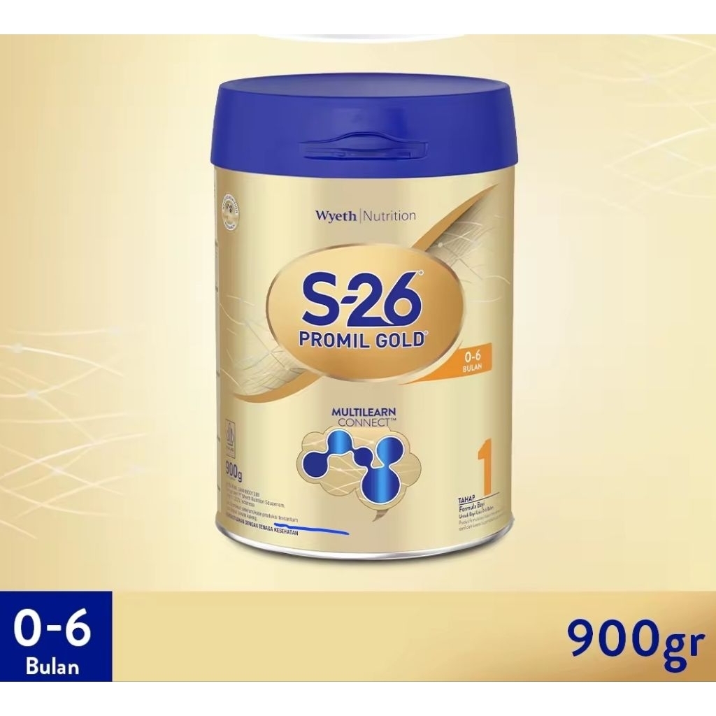 

S-26 PROMIL GOLD Tahap 1 Susu Pertumbuhan Anak Usia 0-6 Bulan 900gr
