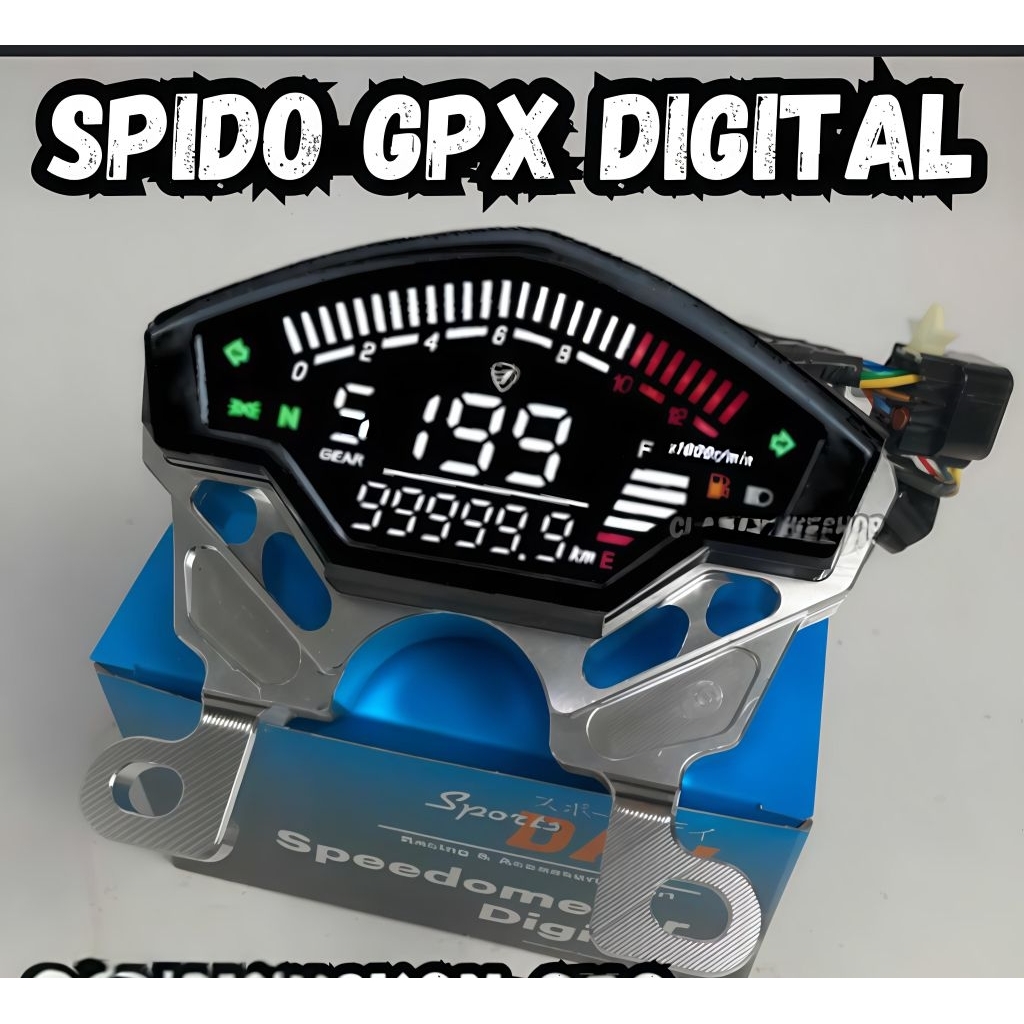 Speedometer GPX SPIDO SPEEDOMETER GPX FUL DIGITAL