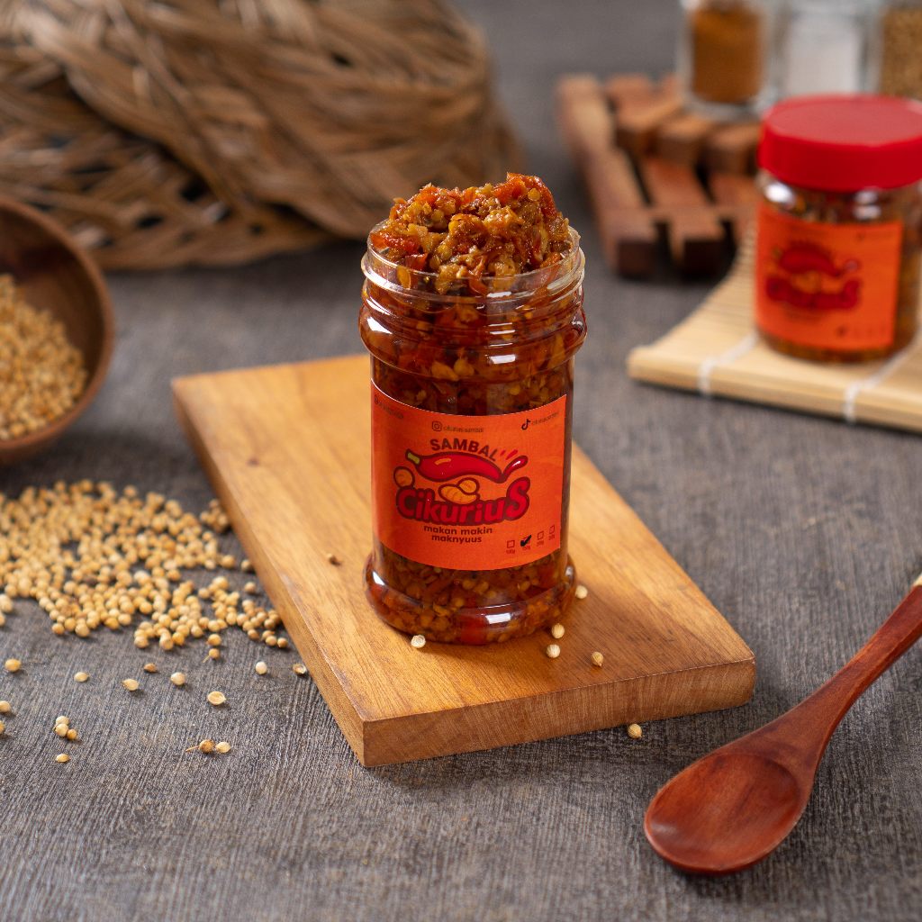 

Cikurius – Sambal Merah Cikur Khas Rumahan | Fresh Homemade, Pedas Nikmat, Tanpa Pengawet – 150gr