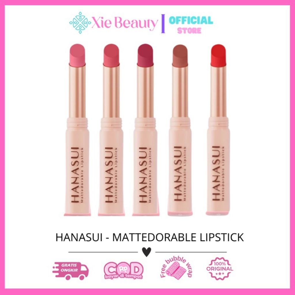 HANASUI MATTEDORABLE LIPSTIK
