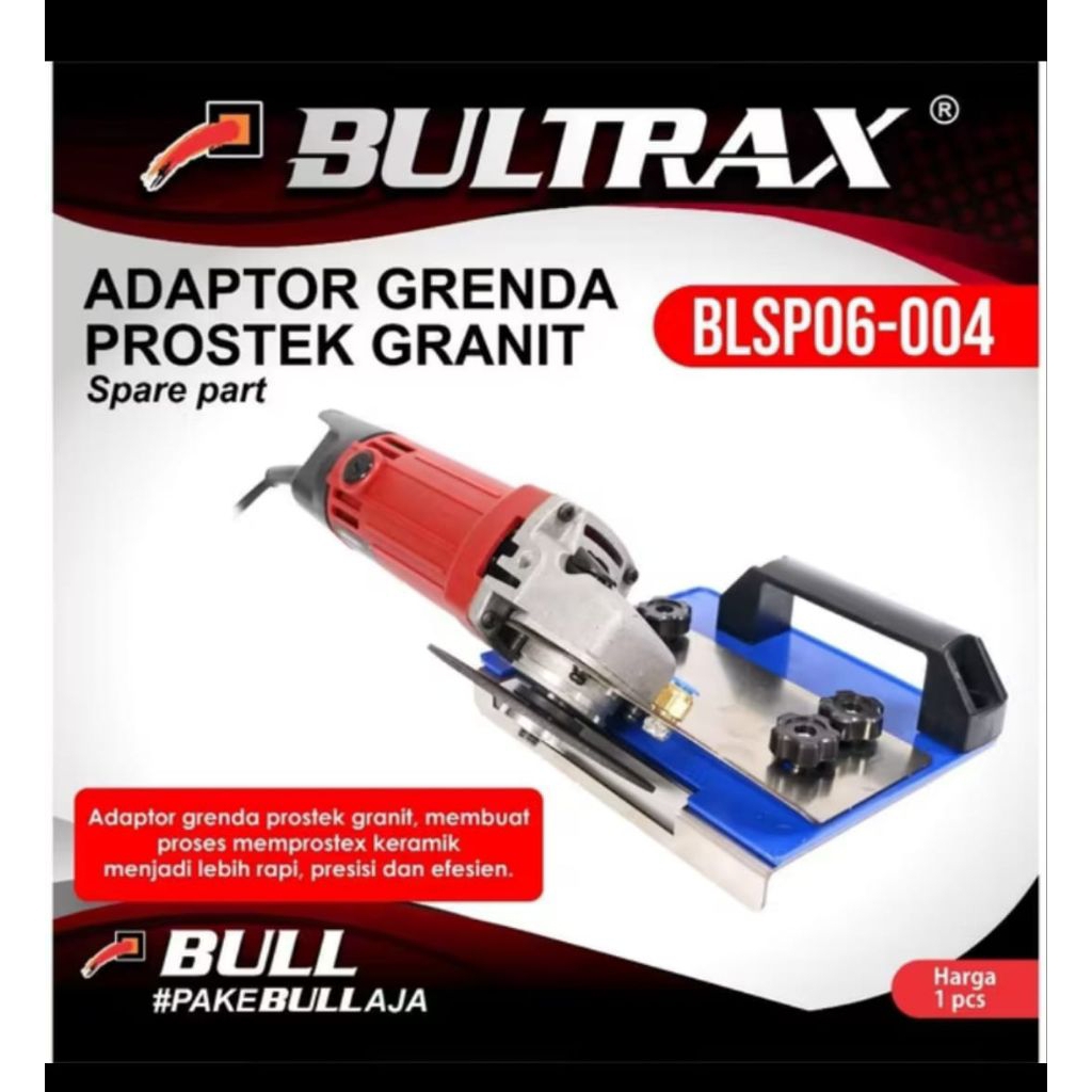 ALAT PEMOTONG KERAMIK, ADAPTOR GERINDA/PROSTEK GRANIT/ALAT PEMOTONG KERAMIK SUDUT 45 FRAJAT