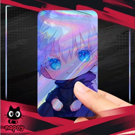

Stiker Hologram Anime Jujutsu Kaisen Gojo Frame