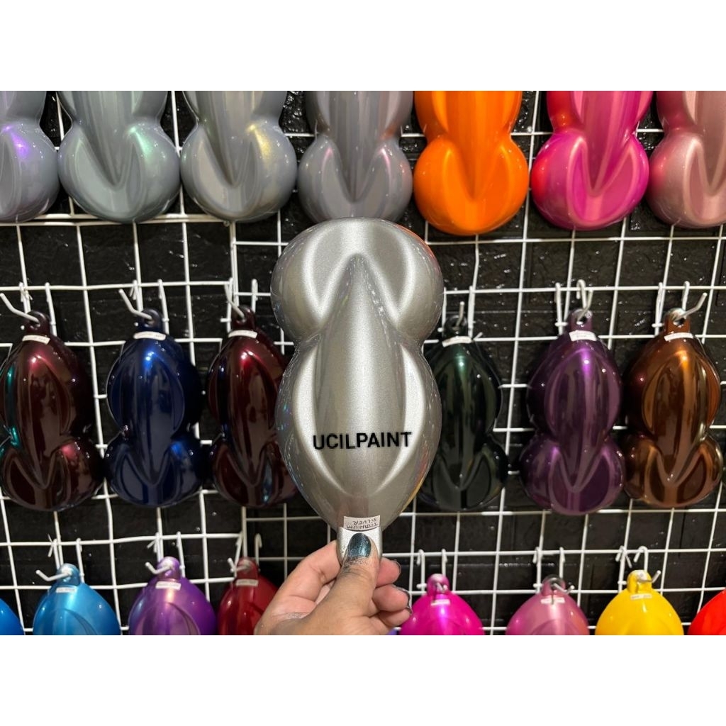 Cat Titanium Silver Metalik PU Polyuretane