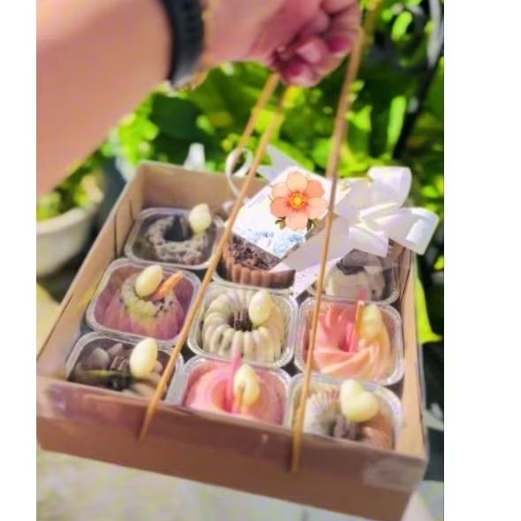 

puding fla susu ultah