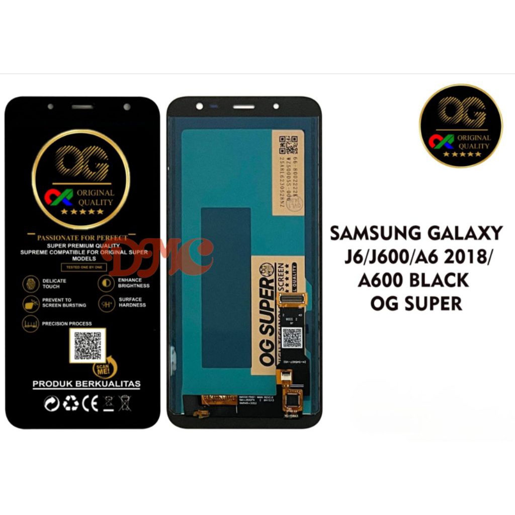 LCD SAMSUNG J6/J600/A6 2018/A600 LCD TOUCHSCREEN ORIGINAL
