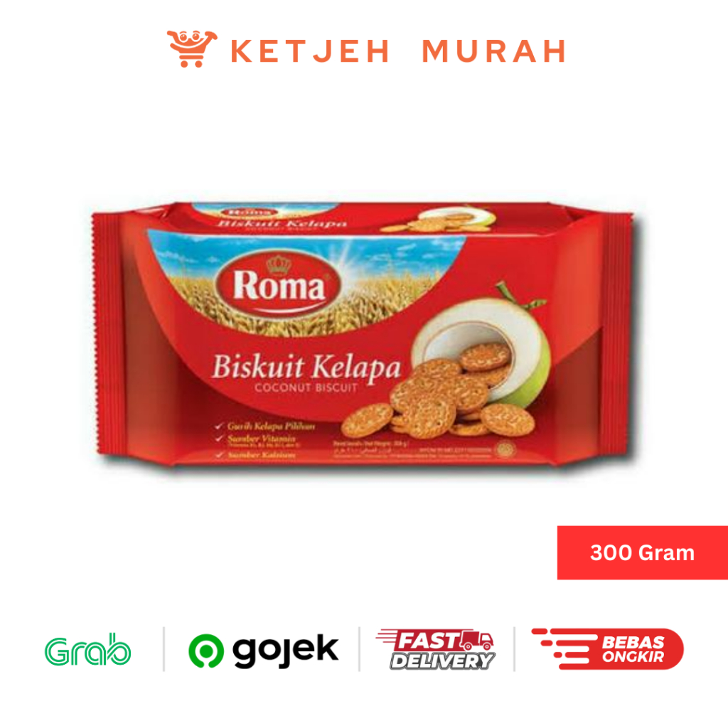 

Roma Biskuit Kelapa 300 Gram