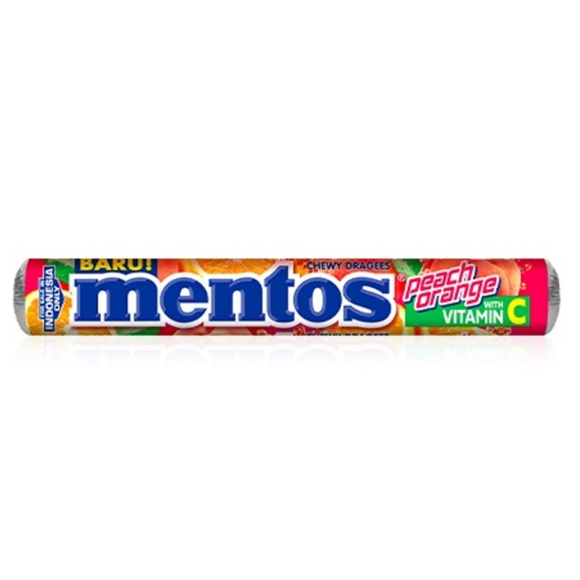 

MENTOS PEACH ORANGE 37GR (8990800023960)