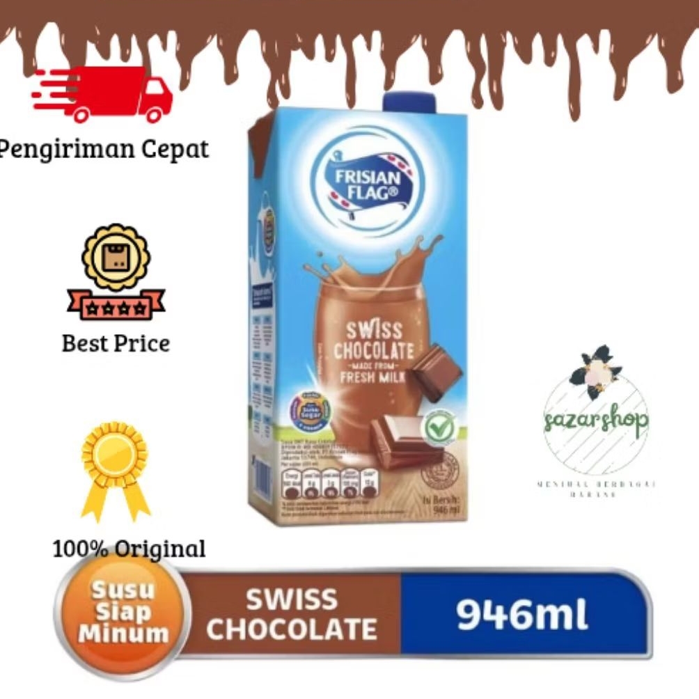 

Frisian Flag UHT Coklat 946ml
