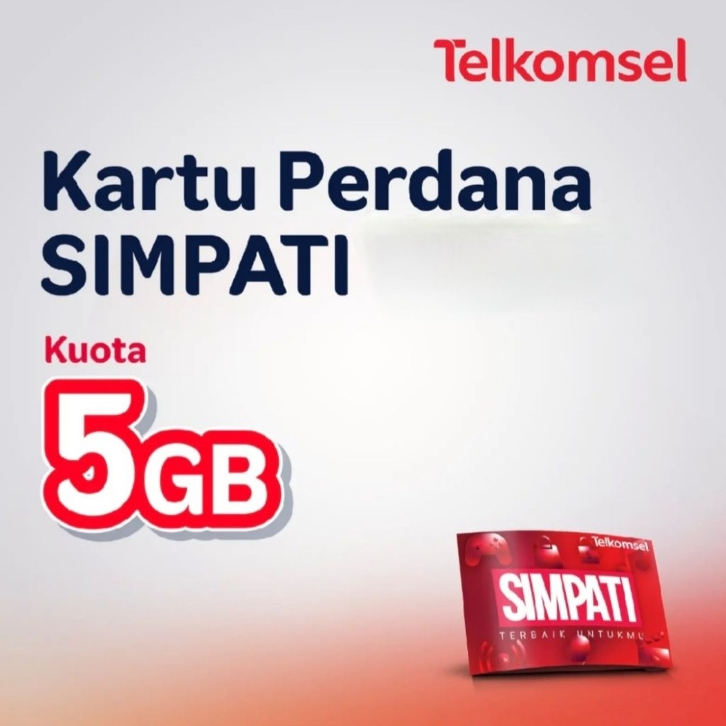 Kartu Perdana SIMPATI #TerbaikUntukmu PraBayar Telkomsel - Nomor Spesial 11 Digit - Bulanan 30 Hari 