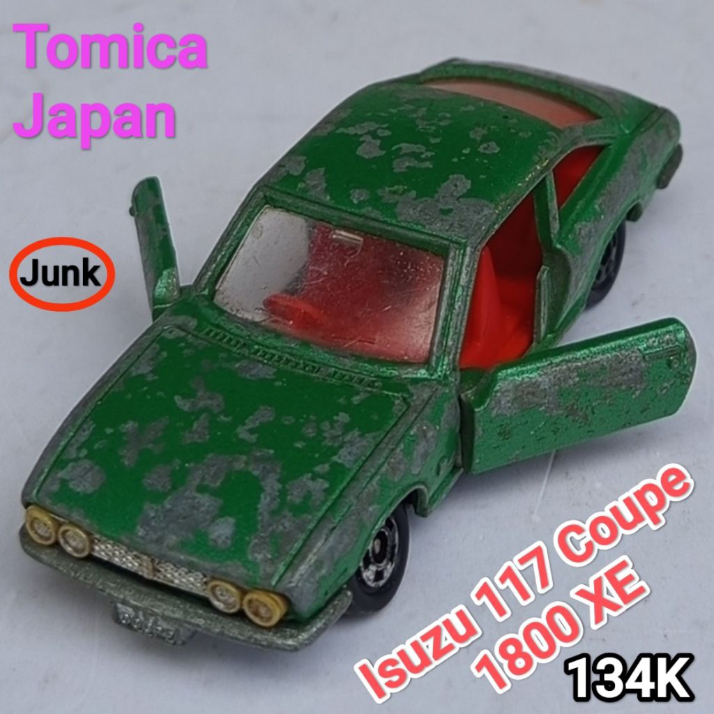 Diecast Vintage Tomica Japan Isuzu 117 Coupe 1800 XE Loose Junk
