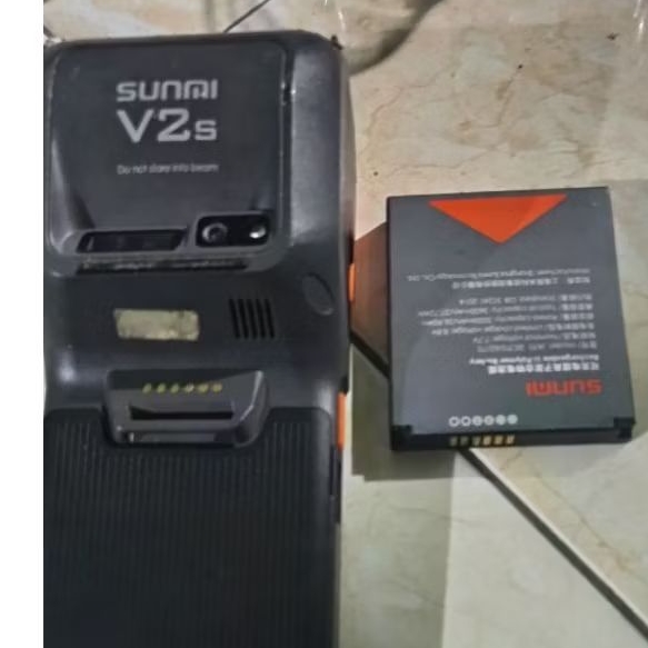 Batre android pos SUNMI V2s original