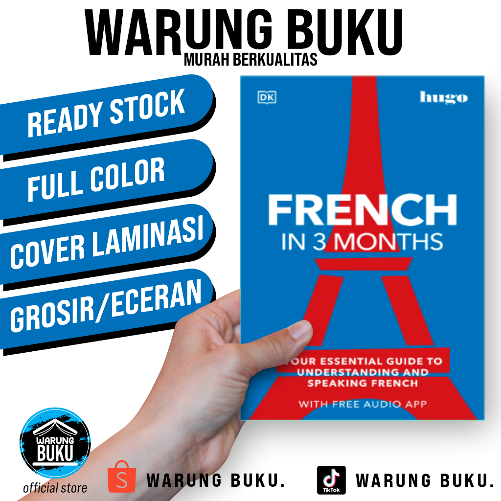 

Buku French in 3 Months full color