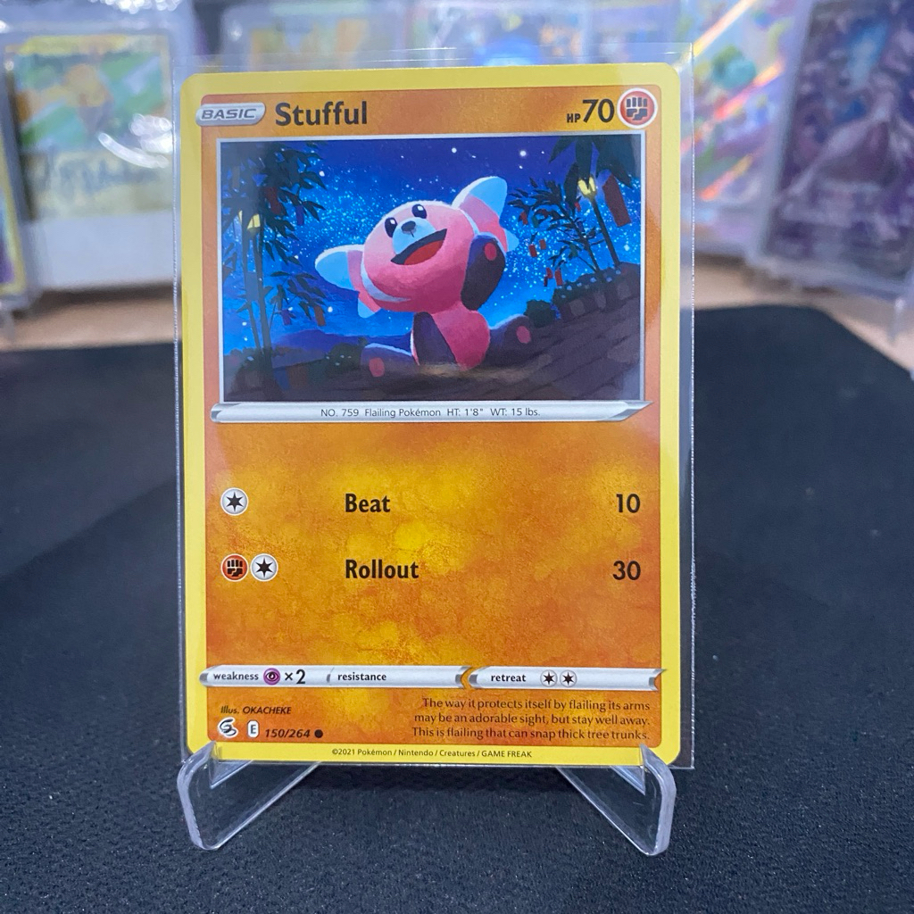 Stufful 150/264 TCG Pokemon Fusion Strike 2021 ENG