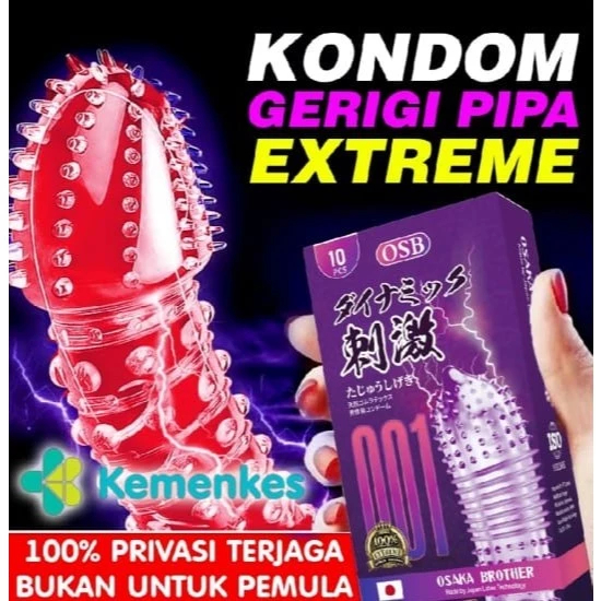 Kondom 001 Gerigi Pipa Extra Top Quality TERLARIS
