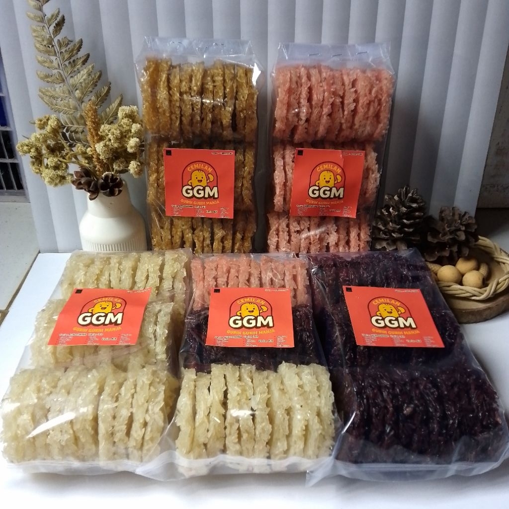 

Rengginang ketan ASLI isi 30 pcs, bentuk bulat BESAR, BESARR pula Mekar nya GAYSS!!