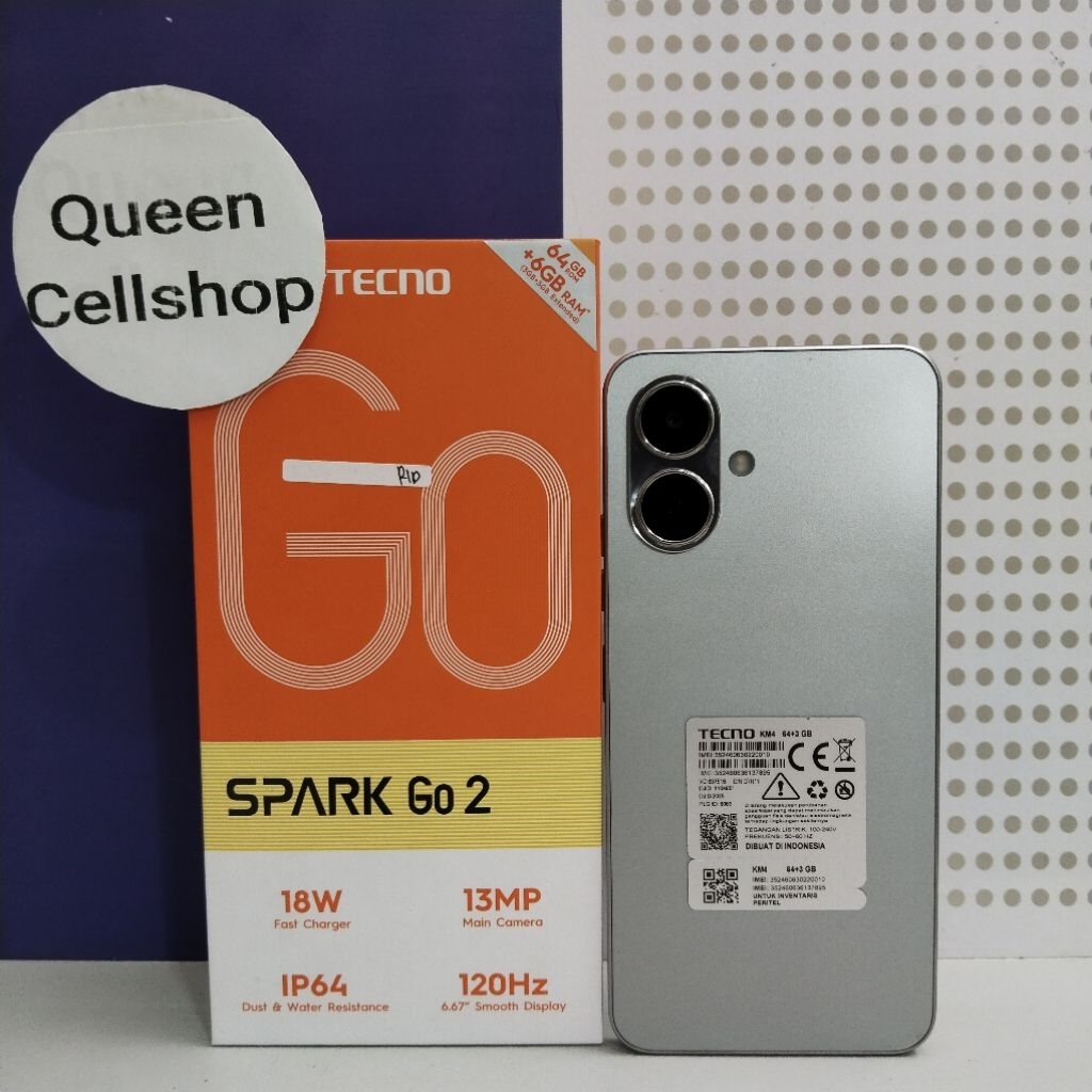 TECNO SPARK GO 2 3/64 SECOND FULLSET