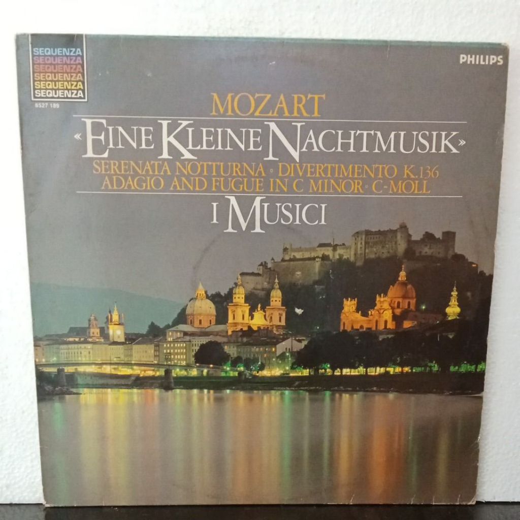 Viny Piringan Hitam 12 inch Mozart - Eine Kleine Nachtmusik-Divertimento K. 136