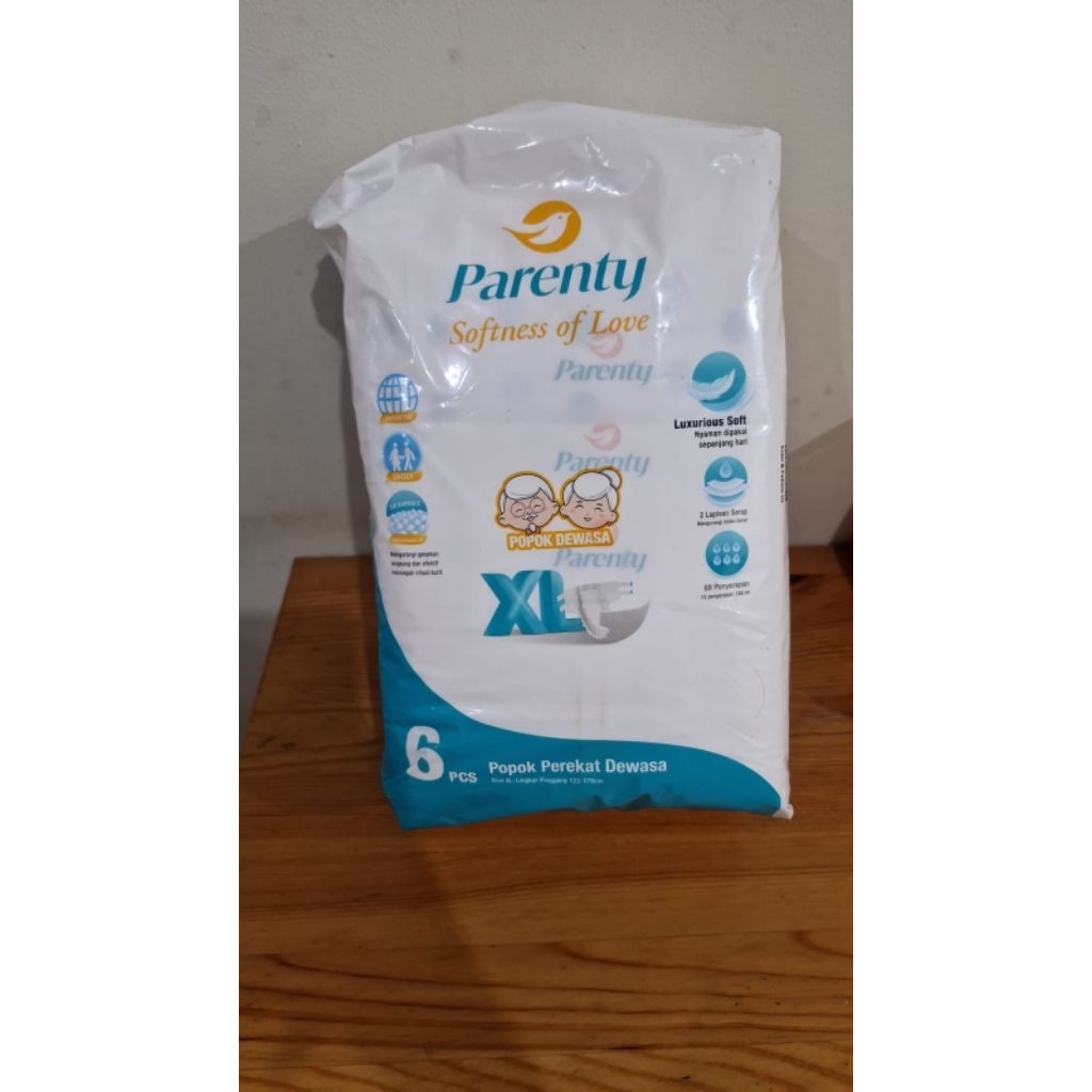 Parenty popok perekat dewasa XL (isi 6 pcs)
