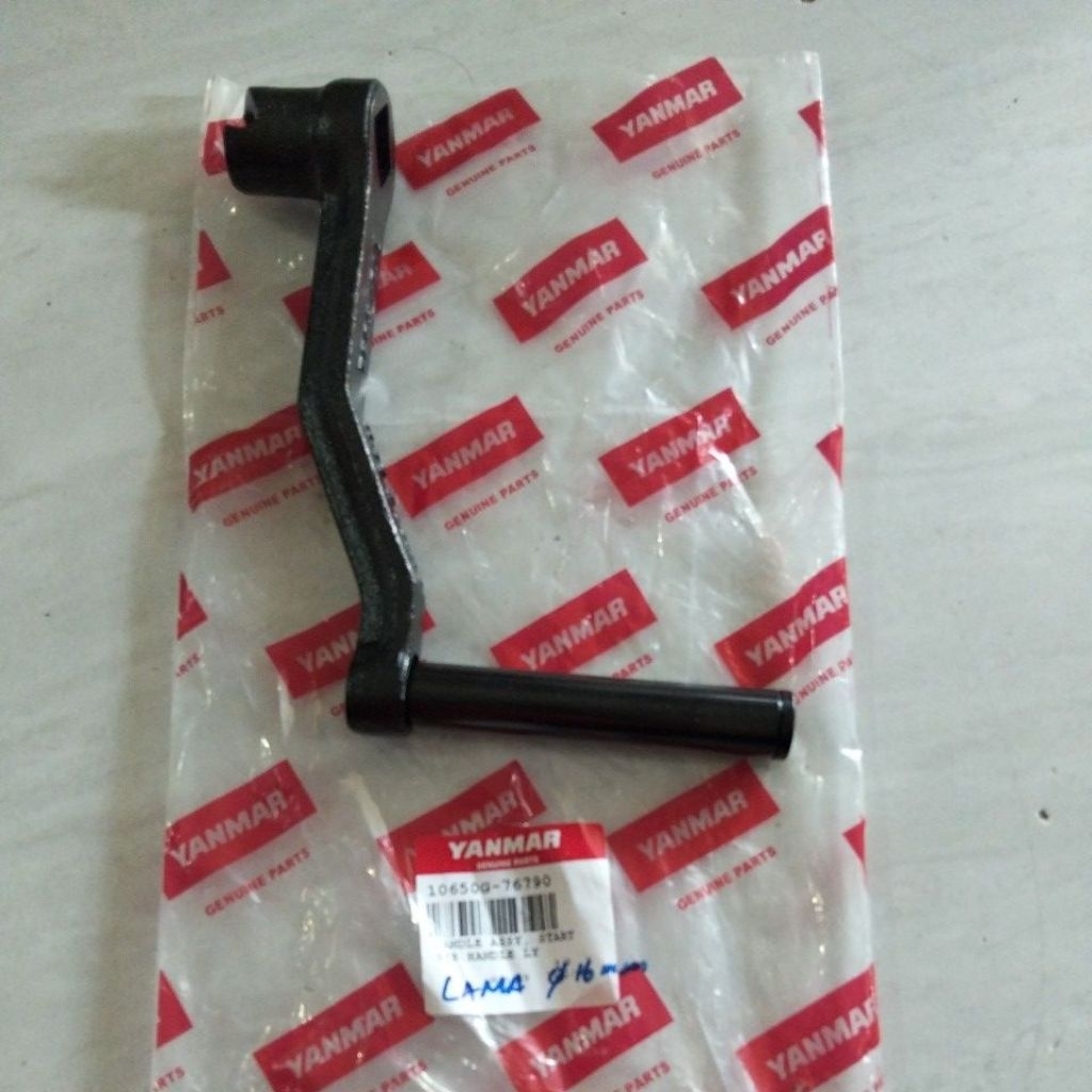 Starting handle, slenger,Engkol Lama Lubang 16mm Asli Yanmar TF-55/65/75/85/105/115/135/155