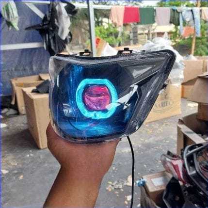 LAMPU SEMI ALA PROJIE BILED JUPITER MX KING SUPER TERANG