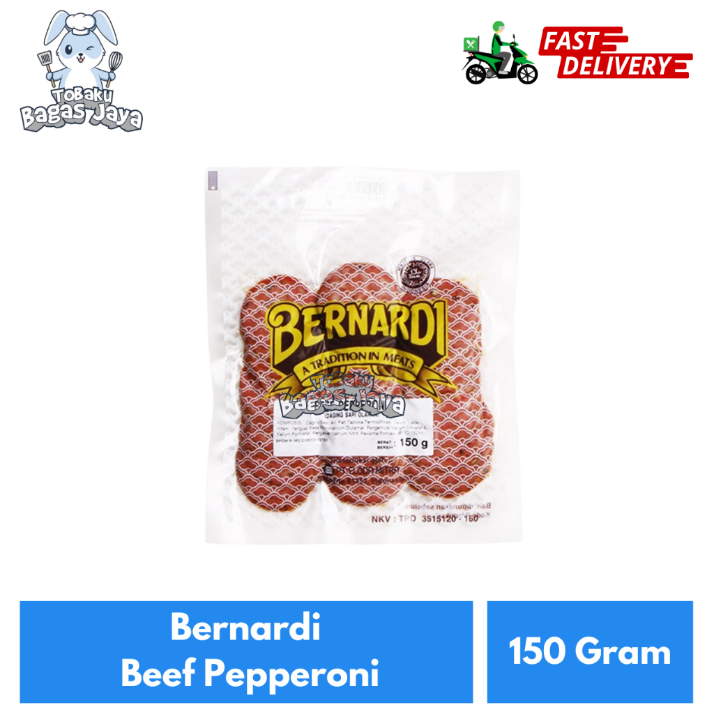 

Bernadi Beef Pepperoni 150 Gram