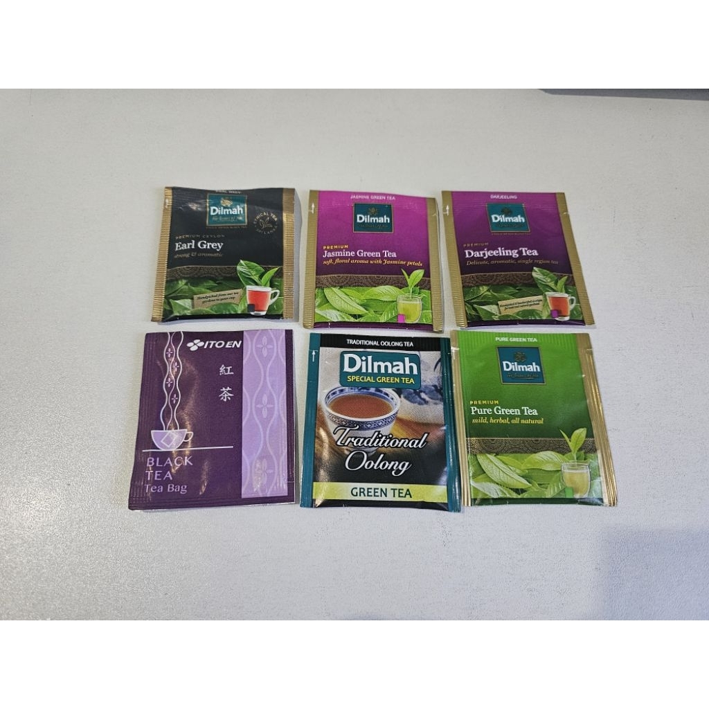 

Dilmah Tea / Teh Dilmah / Itoen Japan - Traditional Oolong, Green Tea, Darjeeling, Black Tea