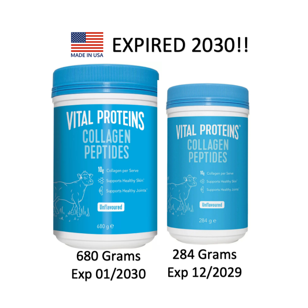 

junaidi_fahmi - vital proteins collagen peptides unflavored & chocolate 227g - suplemen protein