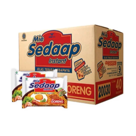 

MIE SEDAAP/INDOMIE GORENG SOTO AYAM BAWANG ISI 40