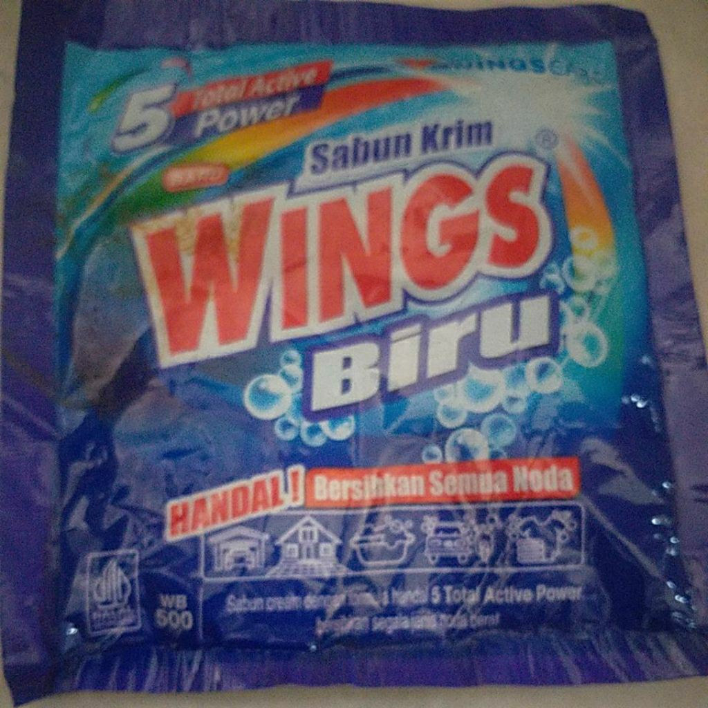 Wings biru WB 500