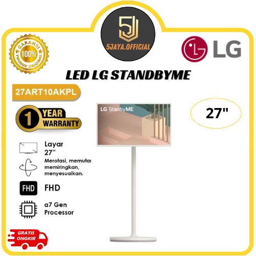 TV LED LG Stand By Me 27Inch - 27ART10AKPL